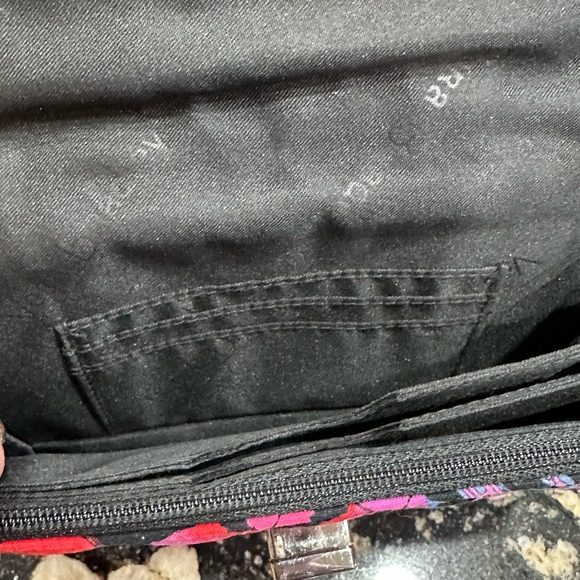 Vera Bradley Floral Wallet - Pink, Purple, Blue - Picture 4 of 7